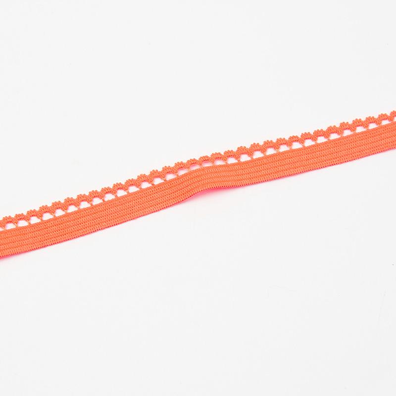 1cm Crescent Lace Elastic Webbing for Skirts & Underwear Edge Trim