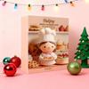 Calendario de Adviento de Navidad 2025 con Colgante Acrílico Caja de Cuenta Regresiva de 24 Días Decoración Multifuncional para Niños
