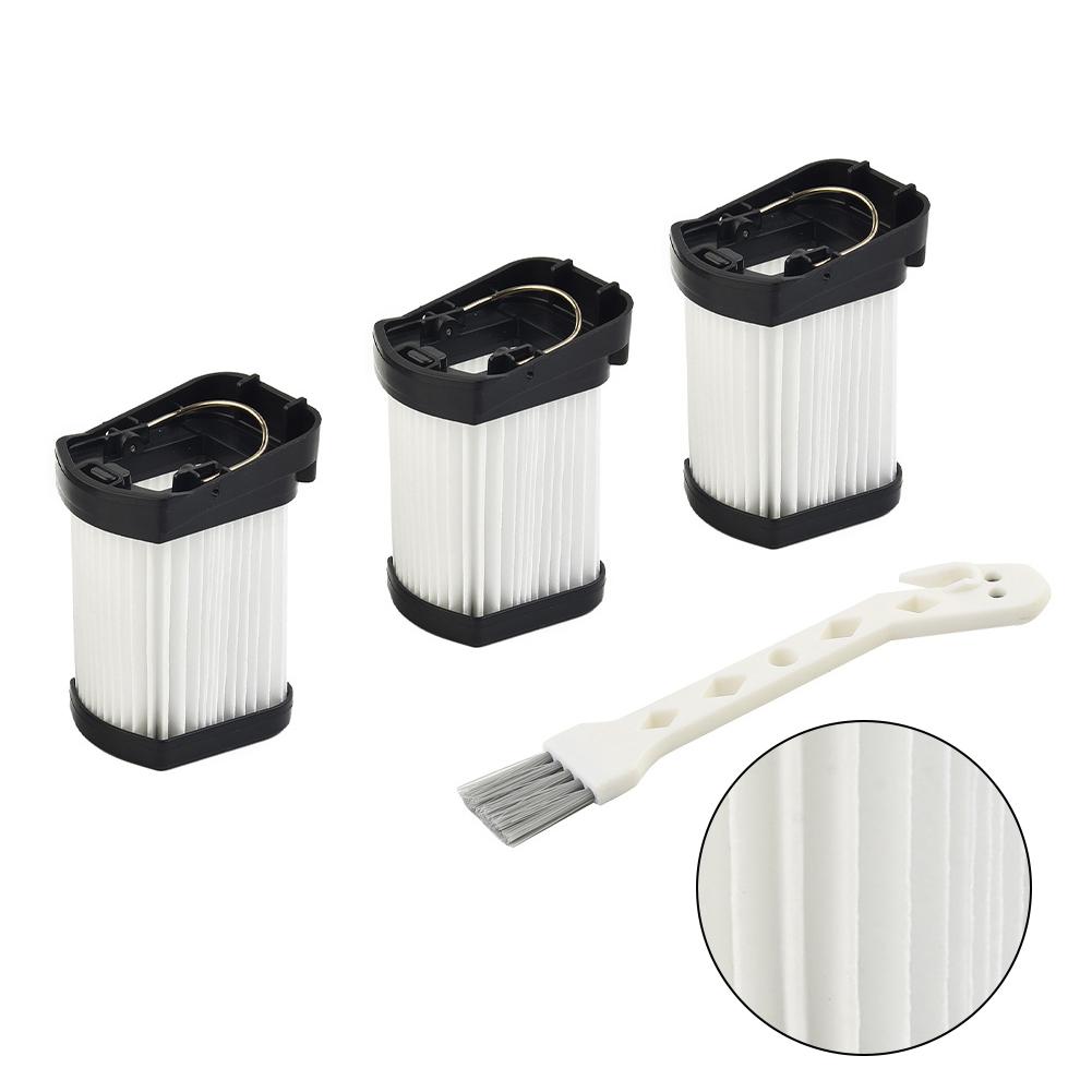 3Pcs Fabric Filter For Shark WV401 WV401PK WV401BL WV401BLWKT WANDVAC POWER PET XFFWV40 Cordless Hand Vacuum Cleaner Filter Part