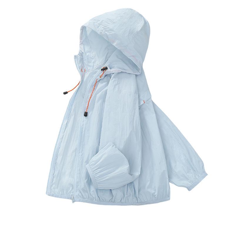 Girls' 2026 Summer Stylish Hooded Sun Protection Jacket