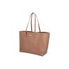Burberry Borsa Tote in Pelle con Logo del Marchio Borsa Shopping Borsa a Spalla da Donna Marrone Terra