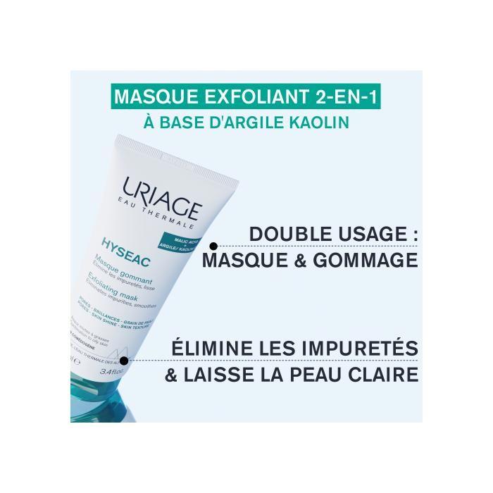 Uriage hyséac masque gommant 100ml