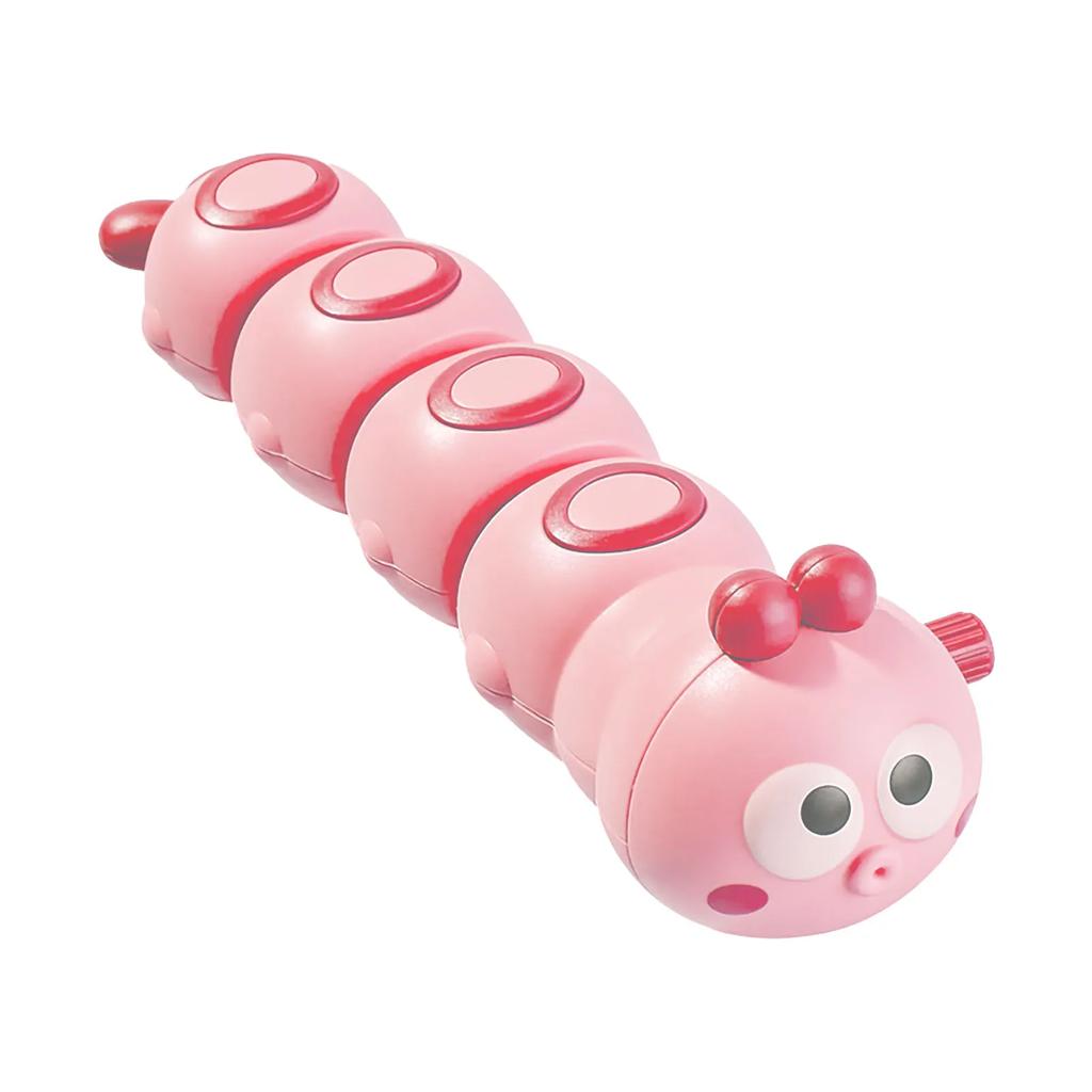 Cartoon Caterpillar Clockwork Crawling Toy Parent Child Interactive Cute Animal Wind Up Toy for Kids Educational Toy