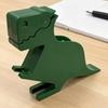 Dinosaur Sticky Notes Holder with Pen Storage Decorative Dino Memo Dispenser Organizer Desk Accessories