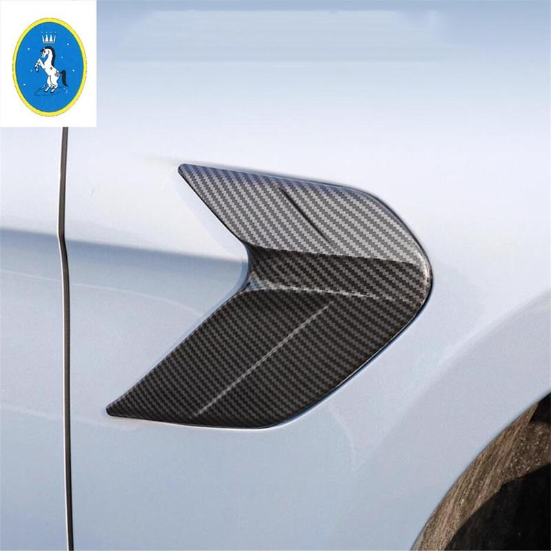 Side Door Body Leaf Board Panel Decoration Cover Trim For BYD Seal EV   2024 Chrome / Carbon Fiber Look Car Accessories