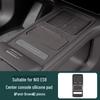 Wireless Charging Pad & Non-Slip Gear Shift Storage for NIO ES8: Fits 26 Models, Full Console Wrap Modification