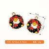 DIY jewelry accessories Christmas alloy accessories Alloy elk decoration American pendant Creative oil drop pendant