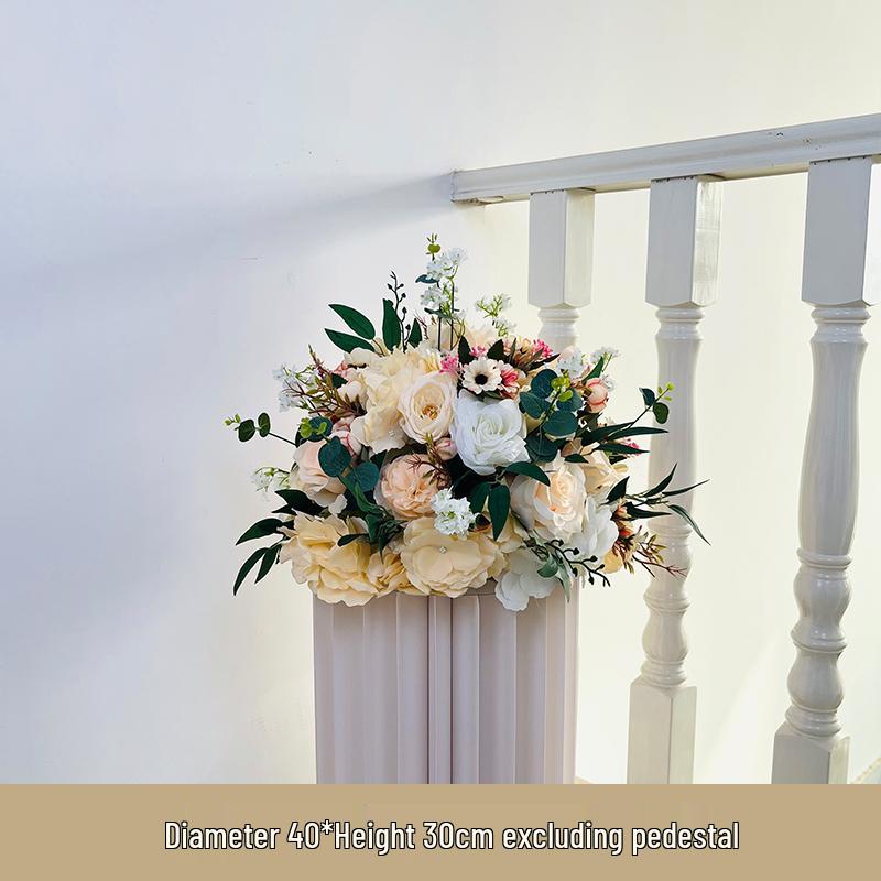 Artificial Silk Floral Centerpieces & Aisle Markers for Weddings, Events, and Displays
