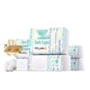 Purcotton Soft Dual-Use Disposable Face Towels, M Size (6 Packs) - Pure Cotton Wipes for Dry & Wet Cleaning and Makeup Removal.