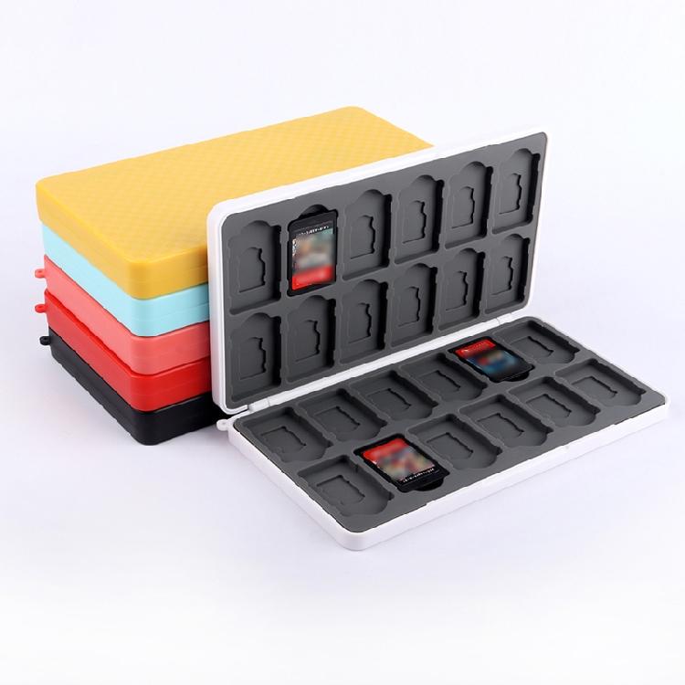 24-Grid Game Cassette Sleeve for Case Drop-resistant for Switch OLED Console
