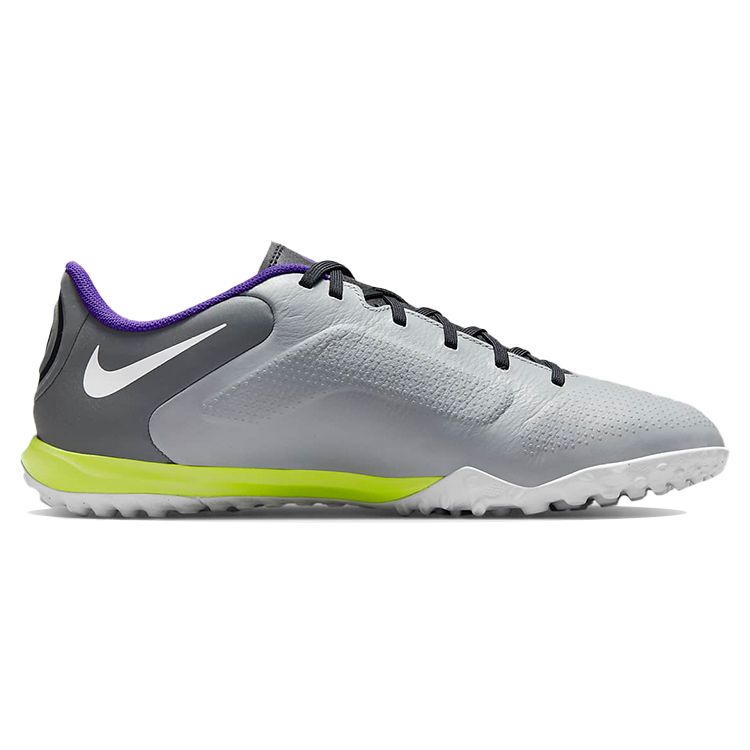Nike Tiempo Legend 9 Academy Comfortable Casual Low Top TF (Rubber Studs) Slip Resistant Durable Lightweight Soccer Shoes Men sneaker Gray DA1191-017