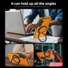 For Samsung Galaxy S25 Case with Ring Kickstand Magnetic Case PU Leather Back Cover