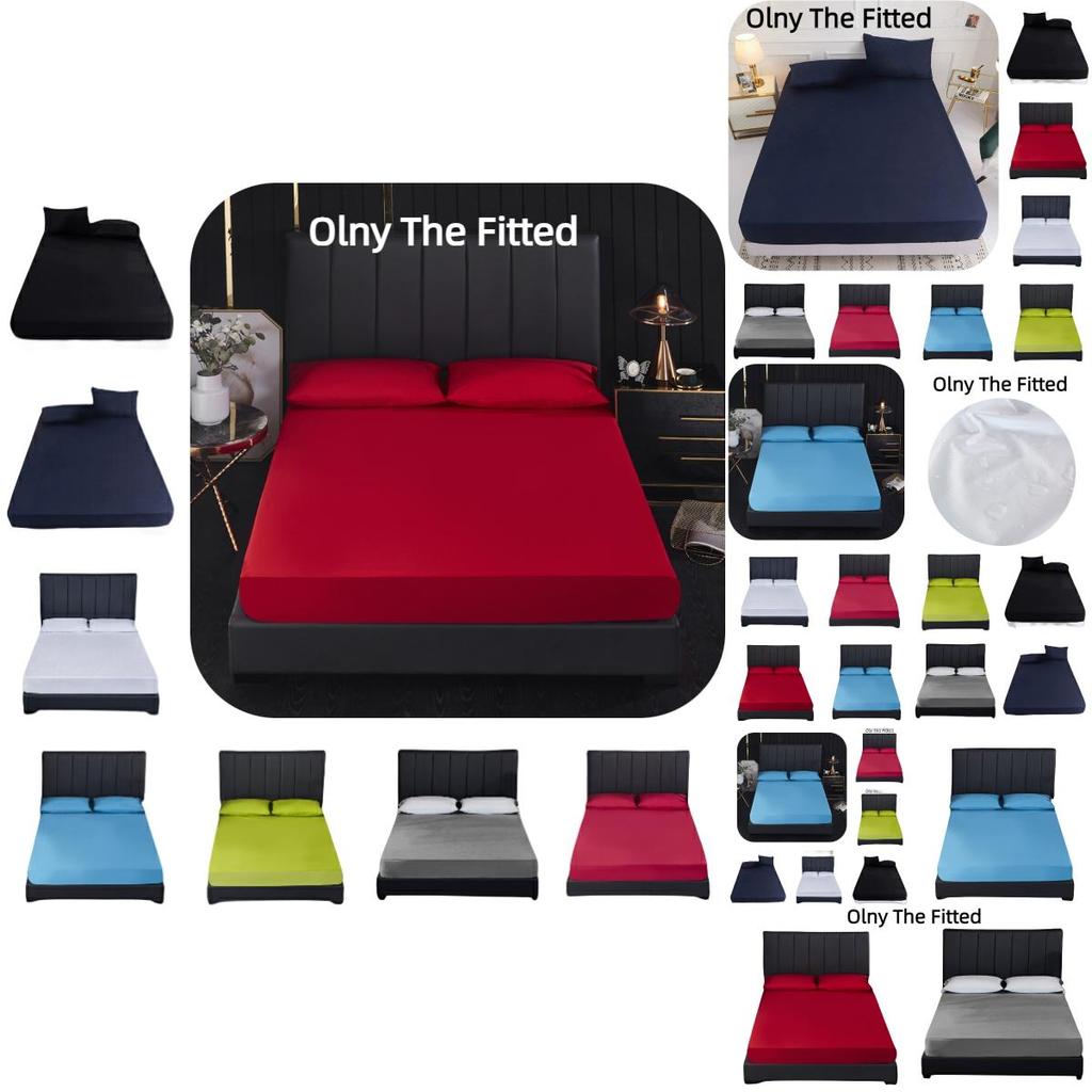 Spring Asia Textile Waterproof Bed Sheet Cover Hotel Solid Color Fuzzy Baby Urine-proof Mattress Protector