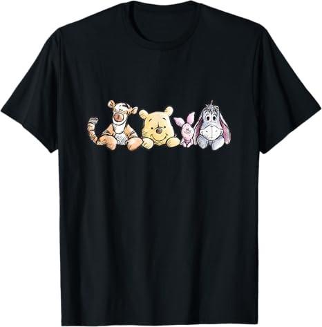 Winnie The Pooh Sketch Style Tshirt Size S 4xl S