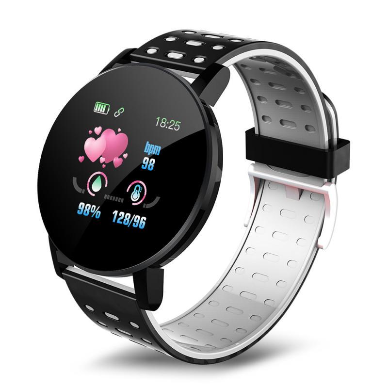 Orologio Bluetooth intelligente 119Plus Monitoraggio del sonno Frequenza  cardiaca e monitoraggio della pressione sanguigna Impermeabile Orologio di  moda acquista in modo economico — spedizione gratuita, recensioni reali con  foto — Joom