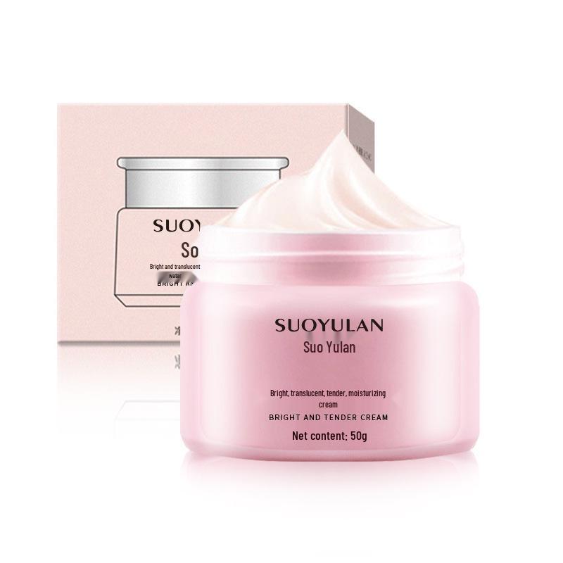 Suo Yulan 50g Whitening & Moisturizing Face Cream for Radiant, Non-Greasy, Hydrated Skin - Genuine Product