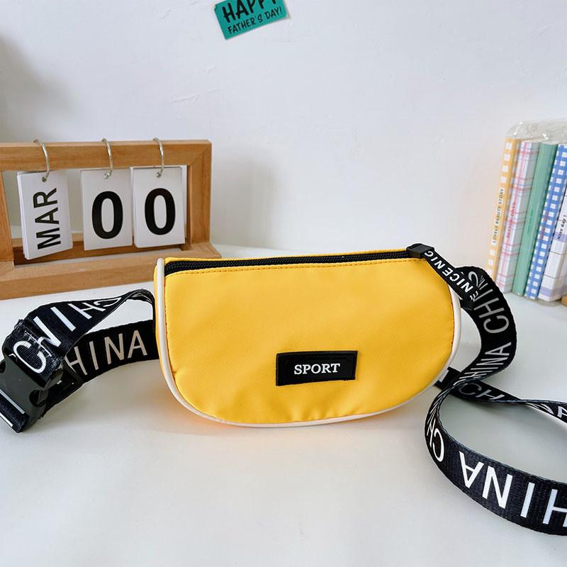 Trendy Korean Style Boys And Girls Canvas Shoulder Bag Perfect For Kids Adventures