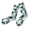 Pair Tie-dyed Crew Hipster Printed Socks