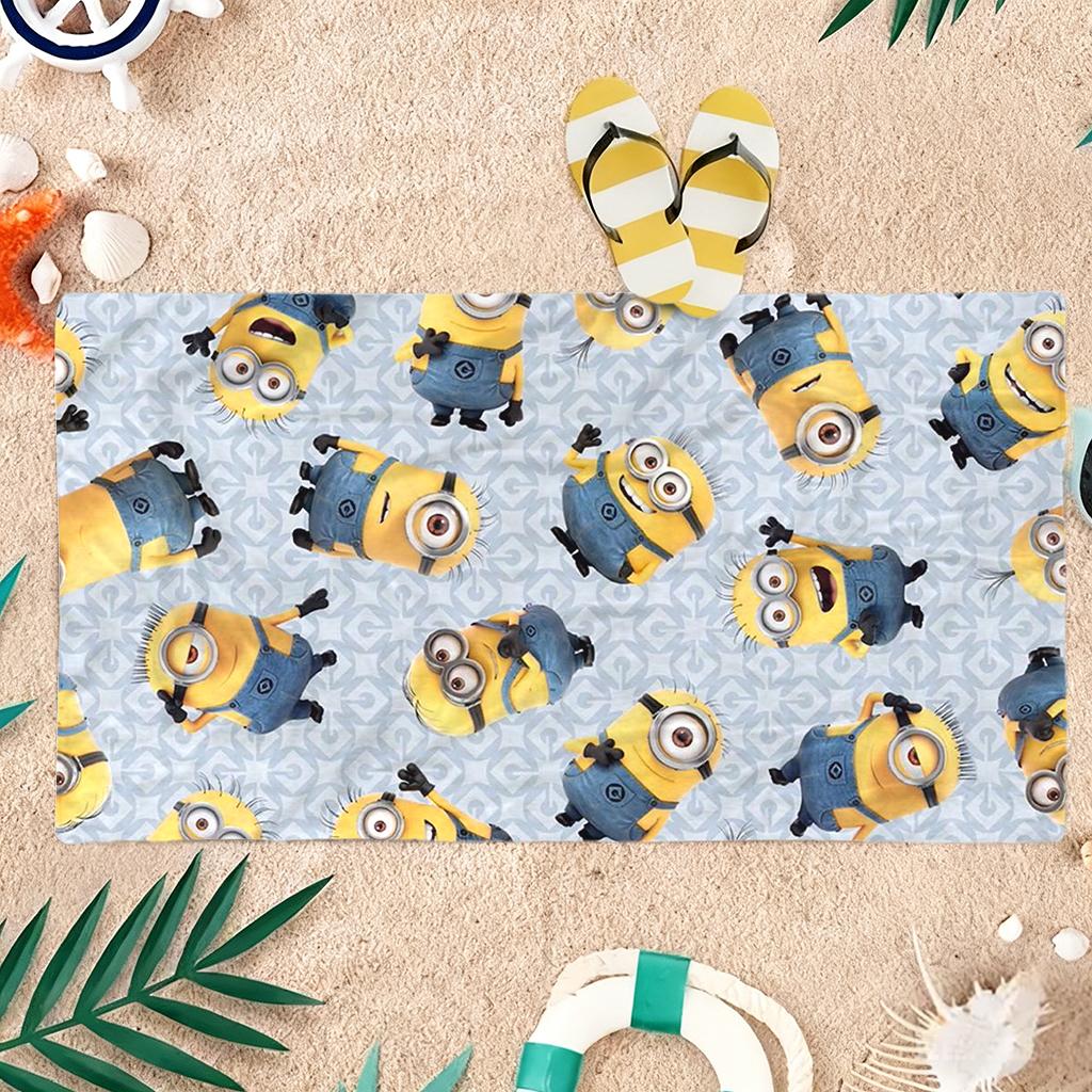 Big-eyed Cute Creature Beach Towel Cute Towel Quick-Drying Soft Towel for Beach Vacation Pool Funny Gift for Friends & Family