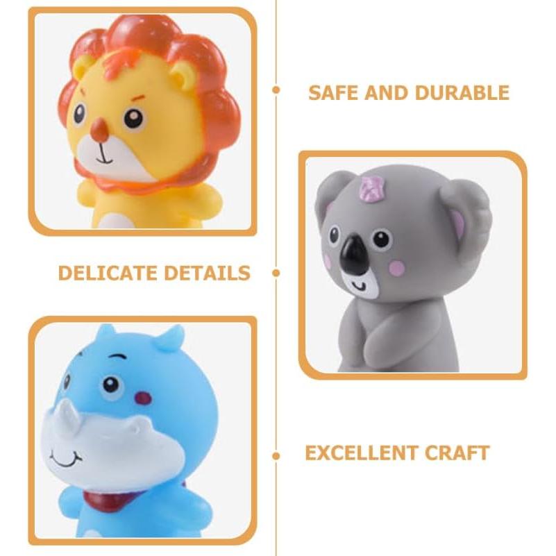 KOMBIUDA 2 Sets Animal Finger Puppets Toys for Toddlers Finger Play Role Playing Storytelling Party Favors Toddler Games