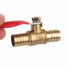 High Quality Brass Ball Valve 6/8/10/12mm Ball Valve High Quality Inline Brass Shut-off Ball Valve