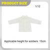 1/ Figure Clothes ,Miniature Shirt, Photo Prop Doll Costume Accessories for 6" Male Figures Body