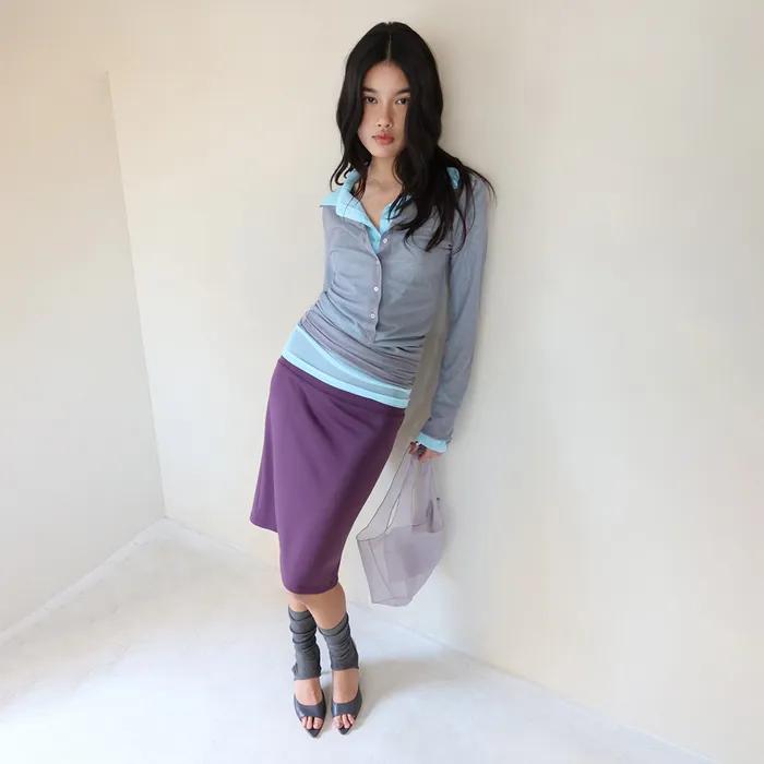 Organza Mini Bag_Grey