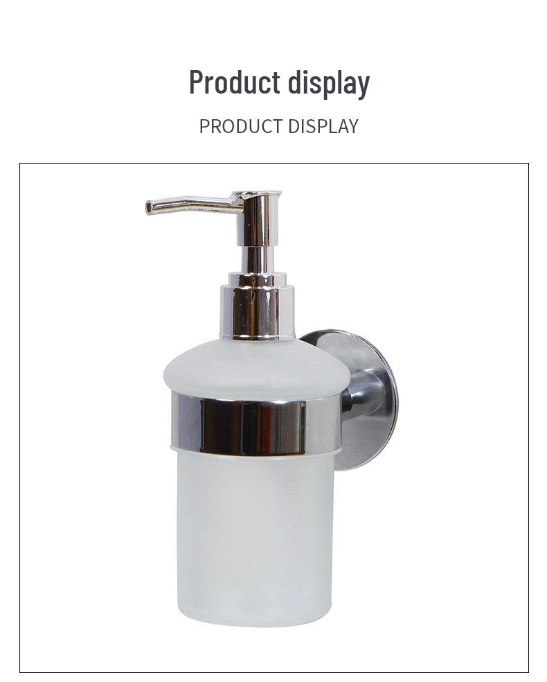 3M Adhesive Wall-Mount Liquid Bottle Holder for Bathroom and Hotel Showers