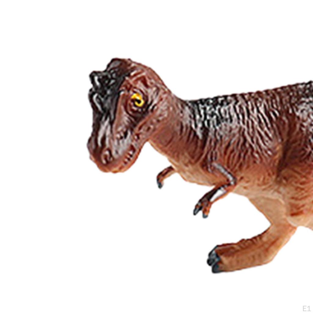 Figurine Dinosaure Dilophosaurus Réaliste En PVC - Jouet Enfant 3 Ans Et Plus - Décoration Collection Ou Cadeau