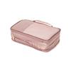 Franc Franc Japan Bicolor Satin CompreSSion Organizer S Pink X Brown