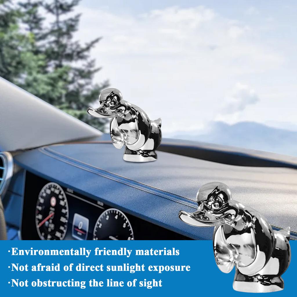 Böse Motorhaubenleiste, 3D verchromte Metall-Motorhaubenleiste, Böses Auto, Desktop-Leiste.