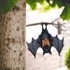 Iron Halloween Bat Decoration Simulation Animal Bat Pendant Bat Decorative Plate  Garden Decoration