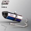 FOR Cyclone RT3 250 Cyclone 300 51mm Slip-On Exhaust Front Manifold Connection Pipe