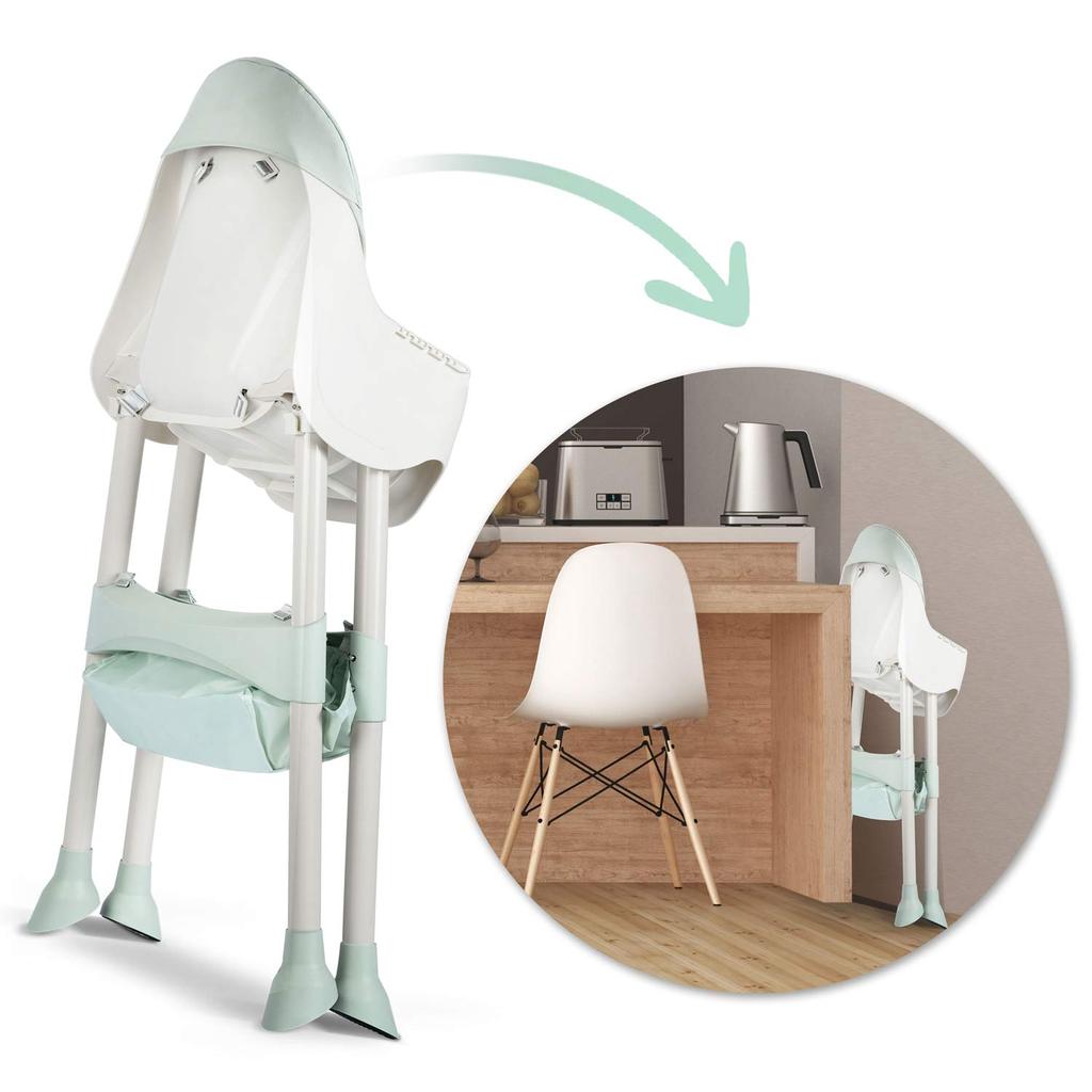 Krzesełko Do Karmienia Milo Dla Dzieci Składane Tacka Ricokids