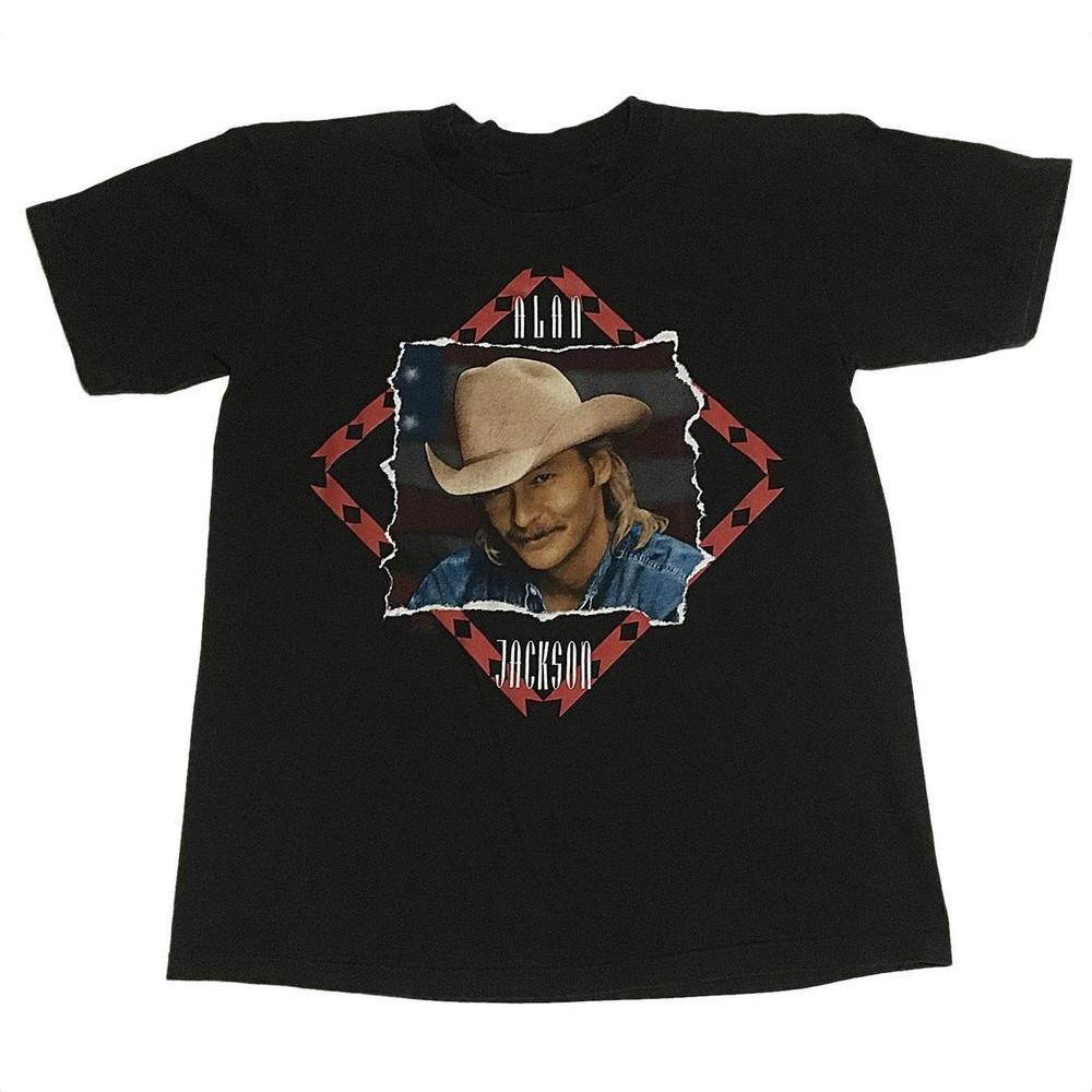 Remember When by Alan Jackson Cotton Black Unisex S4Xl Tshirt Unisex T-Shirt S