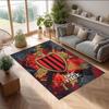OGC Nice FC Soccer Football Pattern Soft Area Rug Non Slip Indoor Floor Carpet Sports Decor Mat for Bedroom