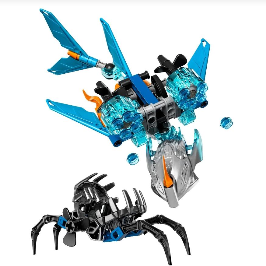 DIY Biochemical Warrior Master Domestic Building Blocks Skeleton Spider King Mech Assembly Combination toys for children gifts