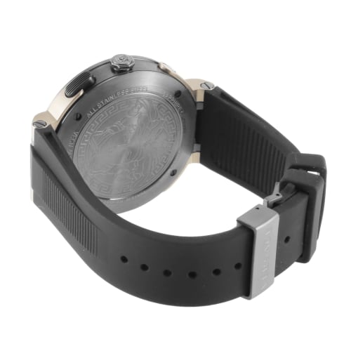 Versace V-EXTREME Dual Time Watch, Bronze Dial, Stainless Steel, Sapphire Crystal, Quartz Movement, 46mm, Swiss Made, VECN00319, Men's, Brown