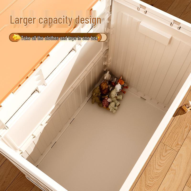 Large Capacity Folding Storage Box for Household Clothes and Jackets