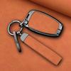 Zinc Alloy Leather Car Key Fob Case For Hyundai Grand Santa Fe 3 Dm Ix45 Ix35 Genesis Dh Grandeur Azera Hg Equus Key Fob Case