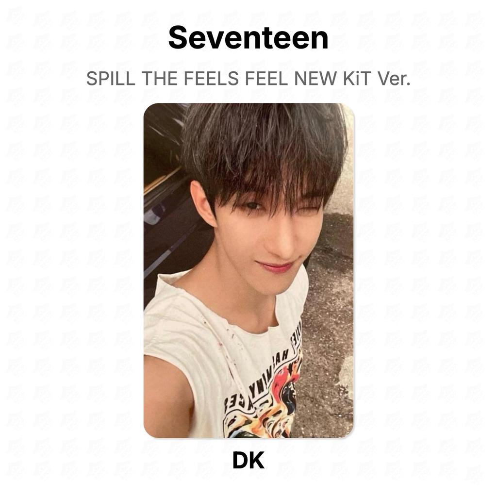 Seventeen SPILL THE FEELS FEEL NEW KiT Ver. Official Photocard