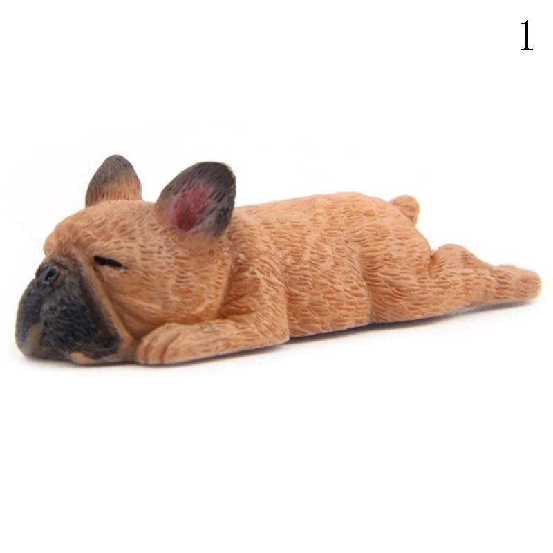 Small Bulldog French Bulldog Model Magnetic Sticker Handle Diy Fridge Sticker Magnetic Sticker