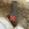 Medieval PU Leather Knight Sword Scabbard Viking Knight Leather Knife Holder Role Playing Live Action Role Playing Accessories