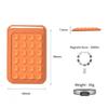 For Magsafe Magnetic Card Holder Strong Adsorption Leather Phone Stand Anti-theft Foldable for iPhone 17 16 15 14 13 ProMax