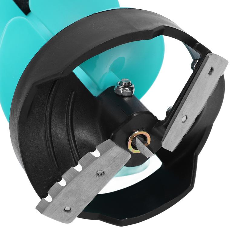 6in Electric Ice Auger Kit Incisive Blades  Resistant Ice Drill Auger with Positioner for Fishing Emergency Ice Auger Kit