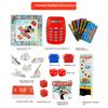 Zihu Monopoly China Tour Deluxe Edition, Real Estate King, Oversized Game Board, Electronic Version, Strong Player Chess Toy