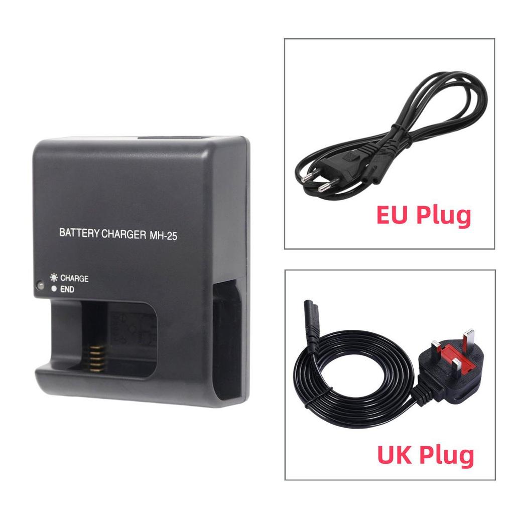 MH-25 Battery Charger for Nikon EN-EL15: Compatible with D600, D610, D7100, D810, D7000