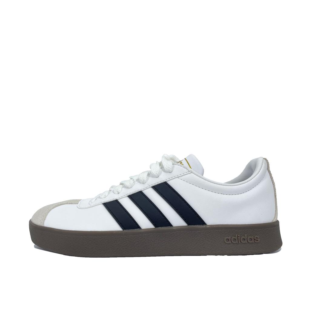 adidas Neo VL COURT 2.0 Měsíční modráTraťová kožená krycí plocha Rovnováha Nízké boty na skateboard Unisex Modrá Bílá ID6015(Tým1118-)