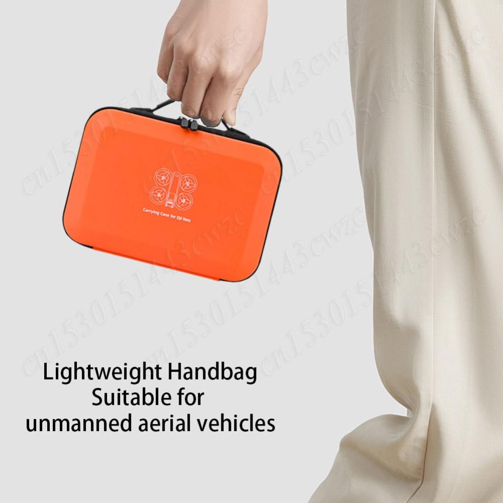 Carrying Box Case for DJI NEO Drones Controller Accessories PU Leather Hard Travel Storage Bag Shockproof Protective Travel Case