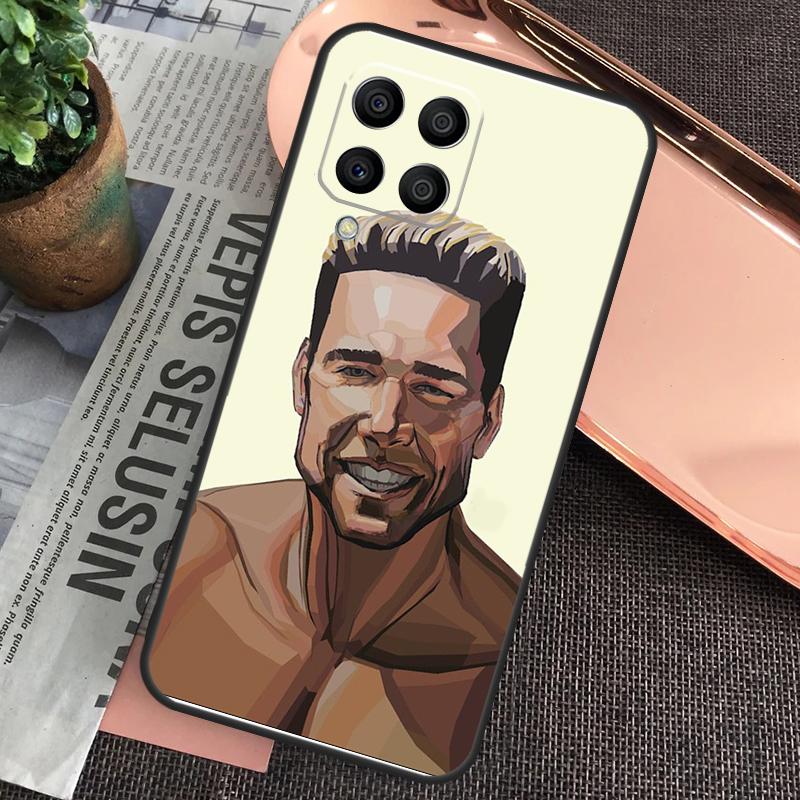 Billy Herrington Art For Samsung Galaxy M55 M15 M13 M23 M33 M53 M30s M31s M12 M32 M52 M20 M21 M51 M34 M54 Case